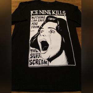 Ice Nine Kills The Silver Scream Warped Tour 2018 Black Size Medium T-Shirt